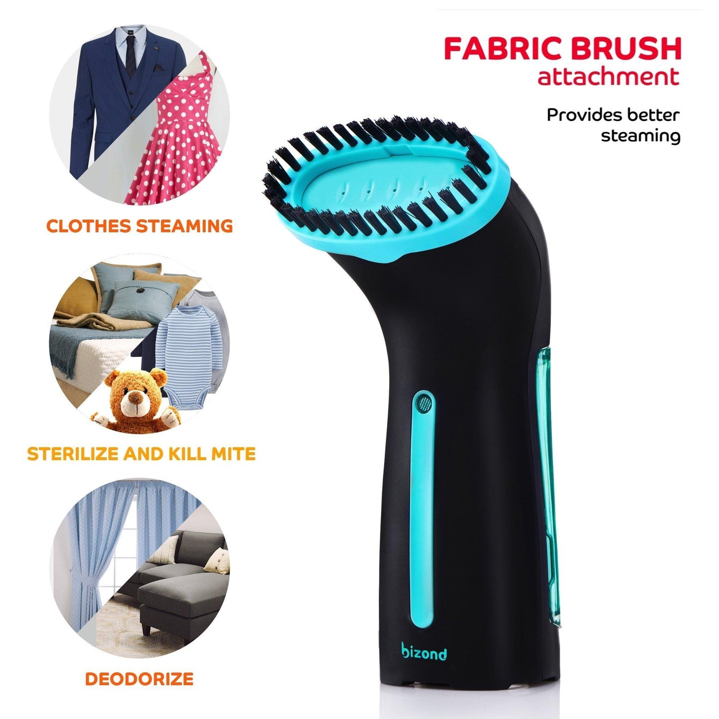 KSK SteamPro Handheld Portable Steamer for Garments of ALL Type!